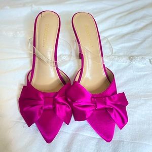 Women pink sandals
